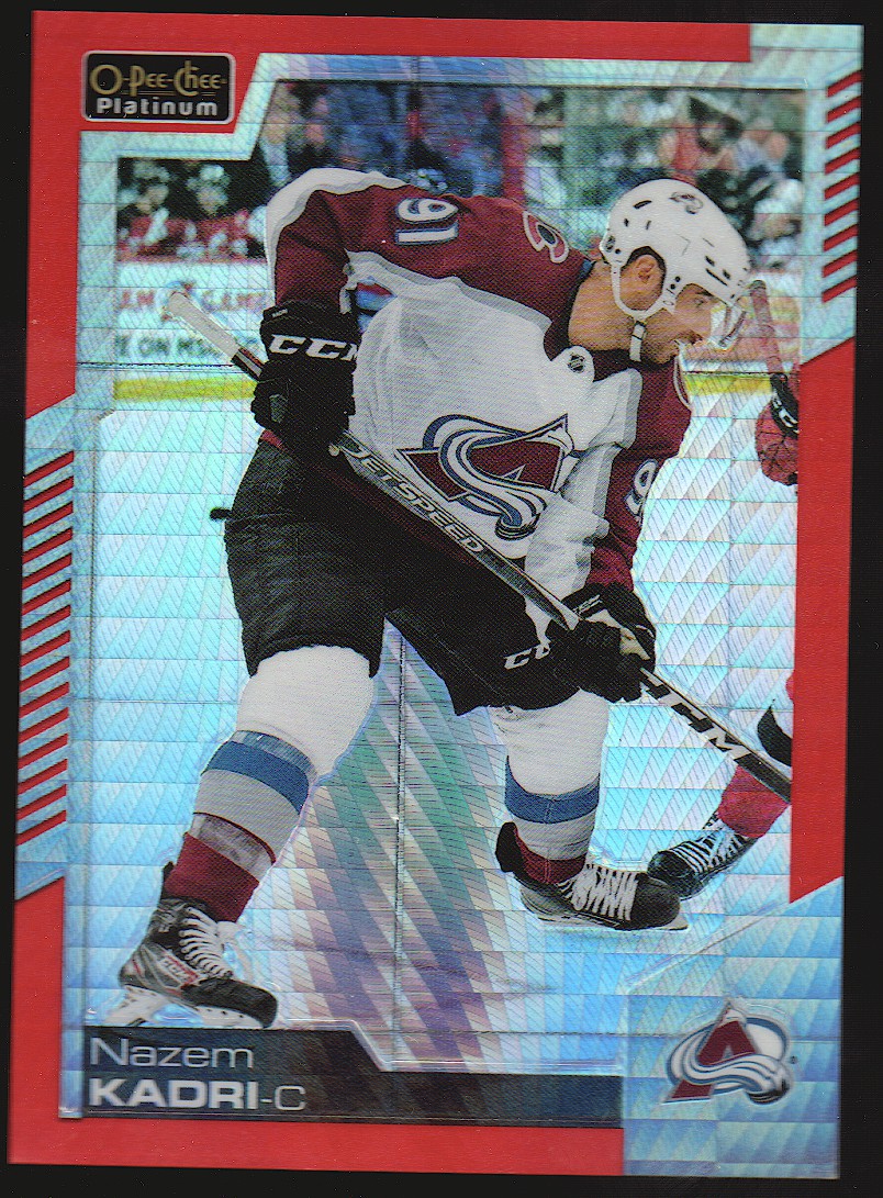 (image for) 2020-21 O-Pee-Chee Platinum Red Prism #91 Nazem Kadri 139/199